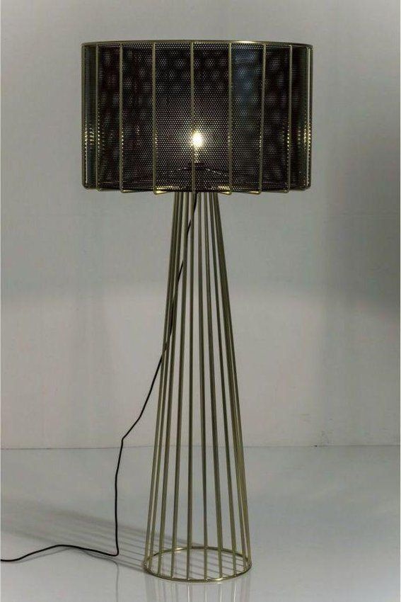 KARE Design Торшер Wire Bowl, Black gold