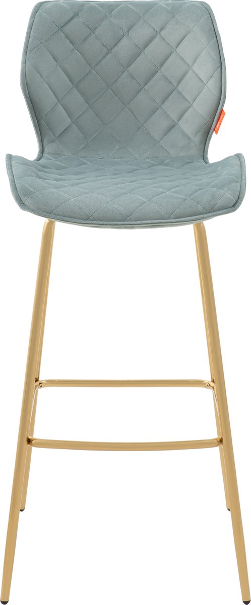 JAKLIN Барний стілець, Turquoise velvet